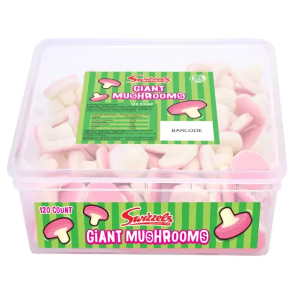 Swizzels Giant Mushrooms Tub